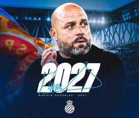 石油杯赛程-官方：西班牙人与主帅马诺洛-冈萨雷斯续约至2027年